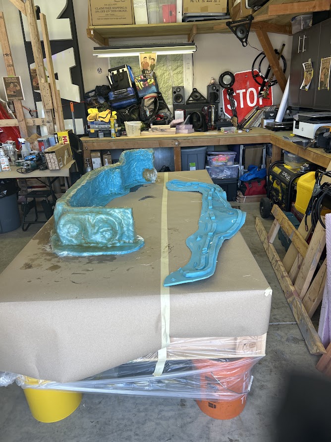 Large fabrication project in the shop