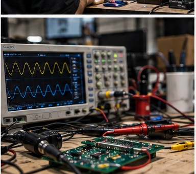 Electronics test equipment
